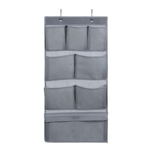 Hanging Wardrobe Organiser Over the door Wall Closet Storage with 8 Pocket