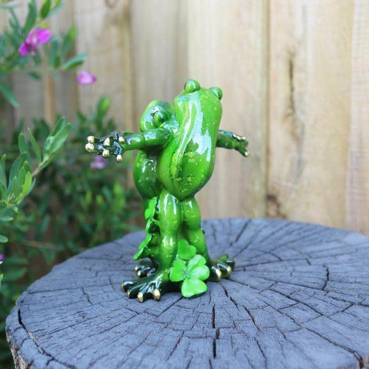 Frogs Decorative Lovers Frog Figurines Statues Garden Home Décor Ornaments