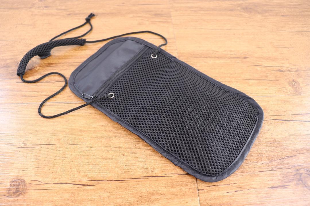 Travel Neck Pouch Money Bag Passport Holder Security under Clothes Secret Wallet