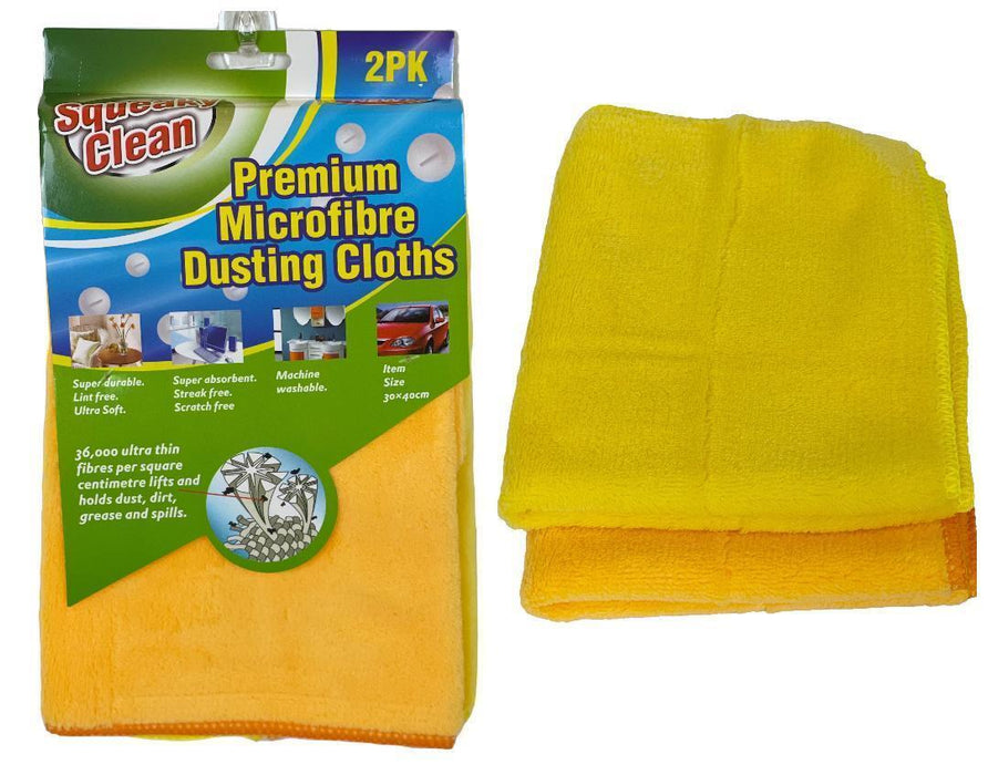 Premium Microfiber Towels Cleaning Cloths Multipurpose Quick Dry Dusting Cloth