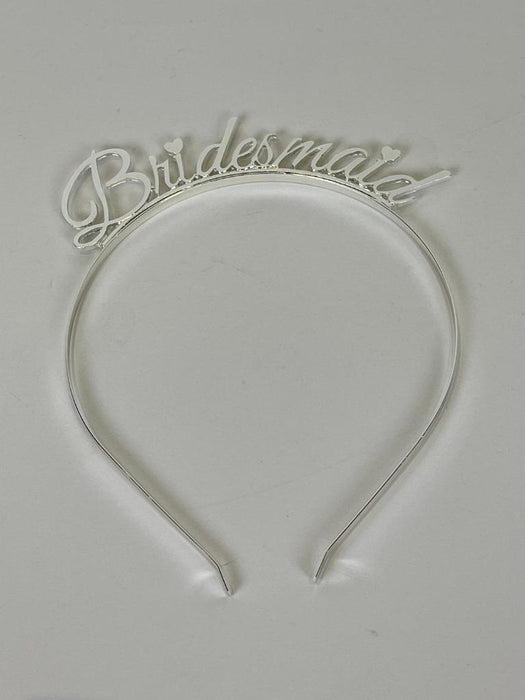 Bridesmaid Headband Tiara Wedding Hair Accessories Headpiece Bachelorette Bridal