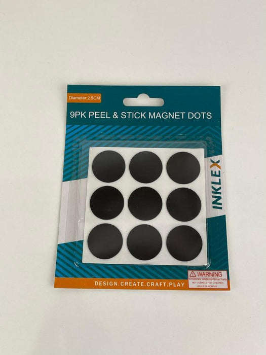 Self Adhesive Magnetic Dots for Crafts Magnet Dots Round Circle Stickers 2.5cm