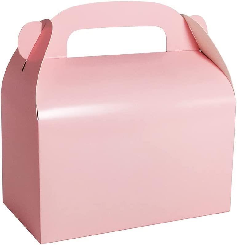 Pink Treat Box Party Favor Desert Boxes Lolly Candy Paper Gift Boxes Bulk