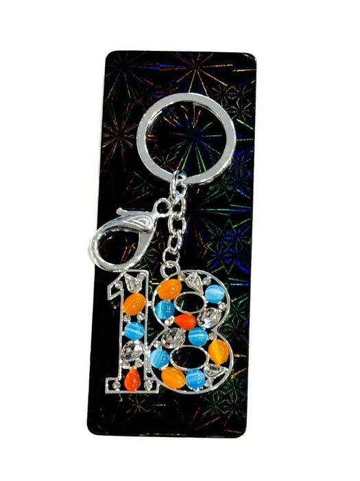 18th Birthday Keychain 18 Birthday Keyring Happy Birthday Key Ring Women Gifts