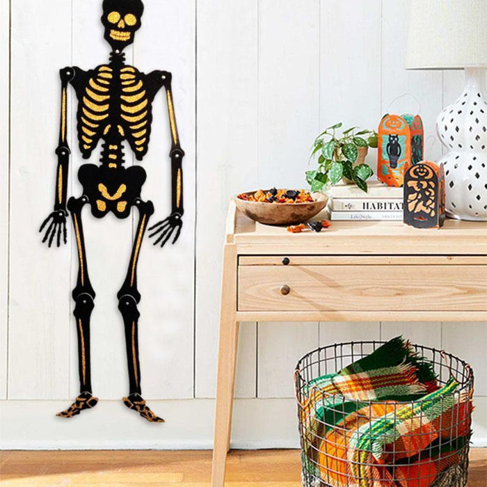 Hanging Skeleton Halloween Decorative Skeleton Scary Decoration Haunted House