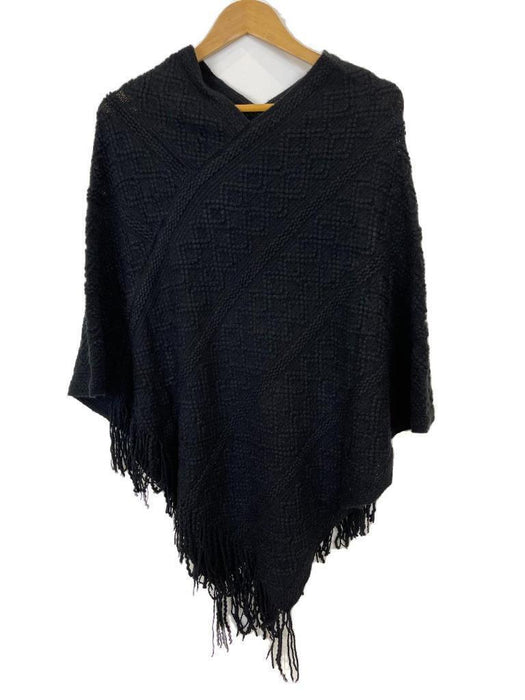 Women Poncho Sweater V Neck Knitted Pullover Ladies Warm Shawls Wraps Capes