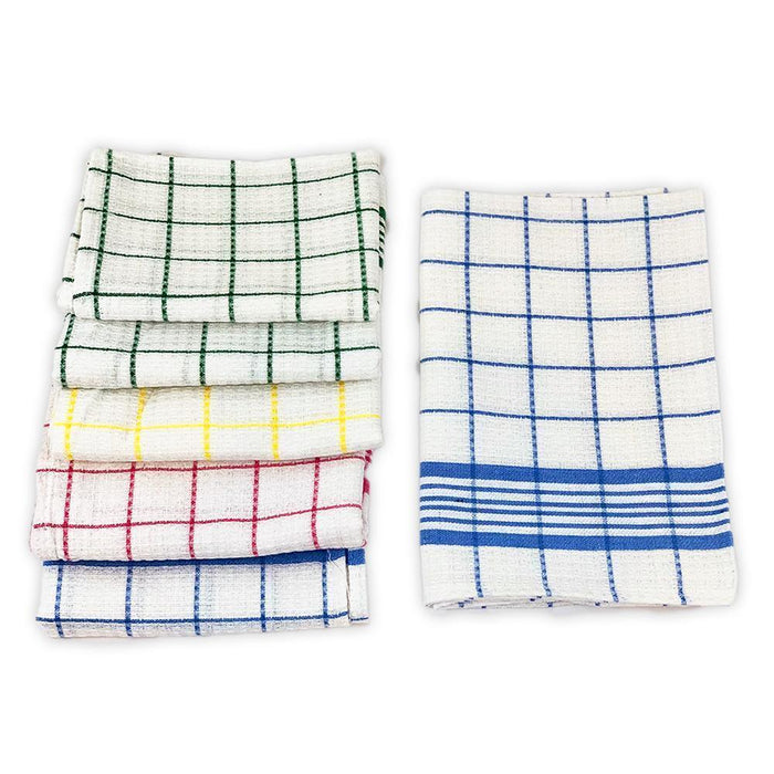 12x Jumbo Size Kitchen Tea Towels Cotton Dish Cloths Bar Towels Cleaning 68x51cm