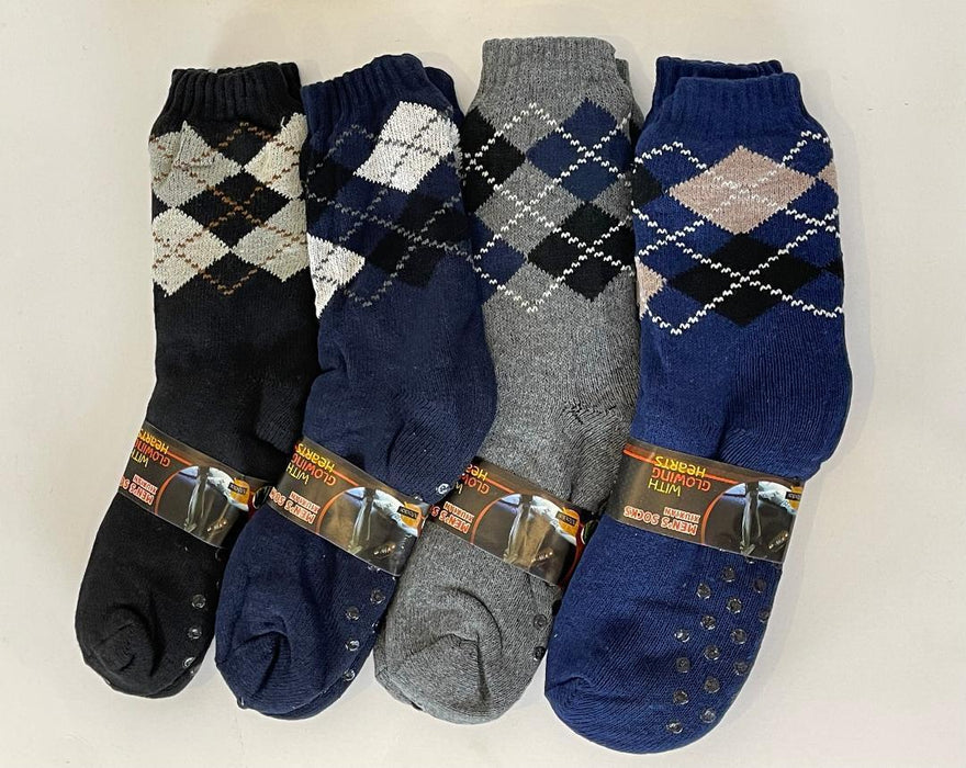 Warm Winter Socks with Fur Men Bed Slipper Sock Soft Thick Fluffy 3 Pairs Pack