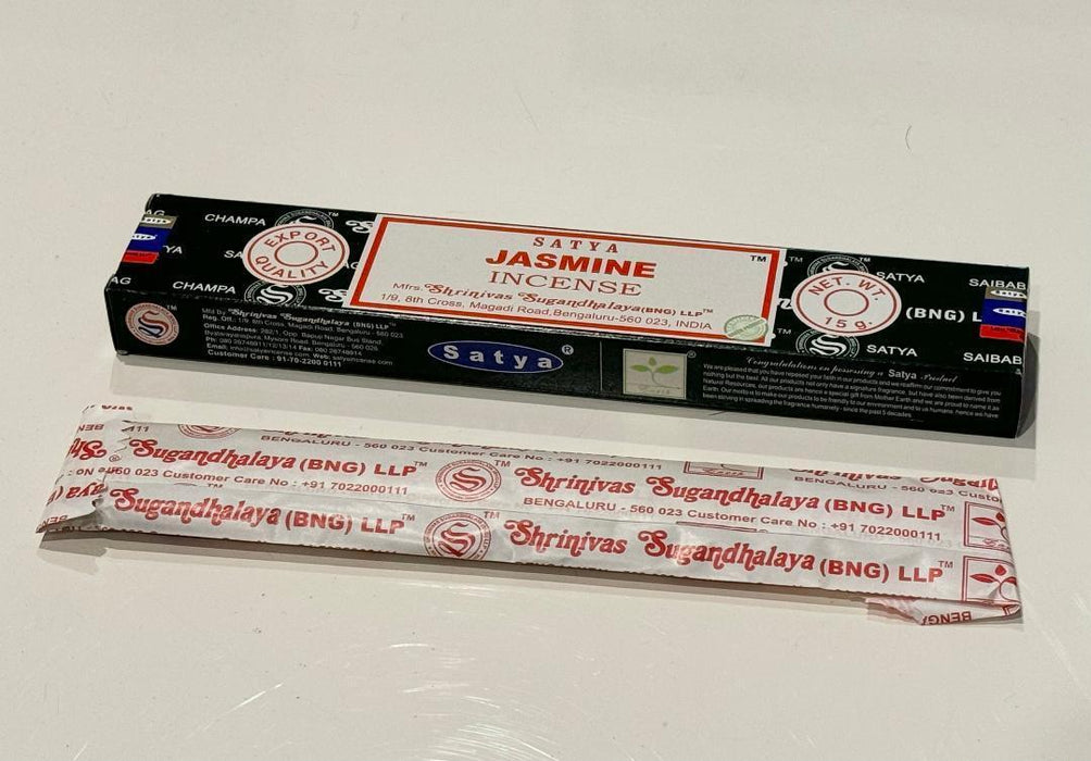 Satya Incense Sticks Natural Home Aroma Fragrance Jasmine Scents Meditation Yoga