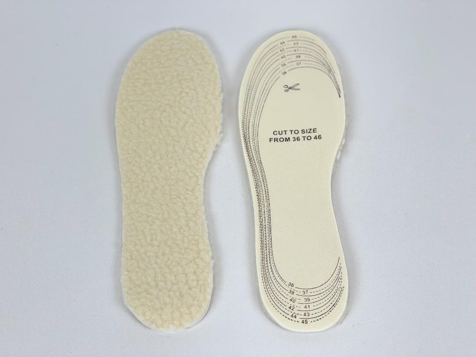 3 Pairs Warm Insoles Winter Heat Shoe Insert Comfort Winter Thermal Wool Insole