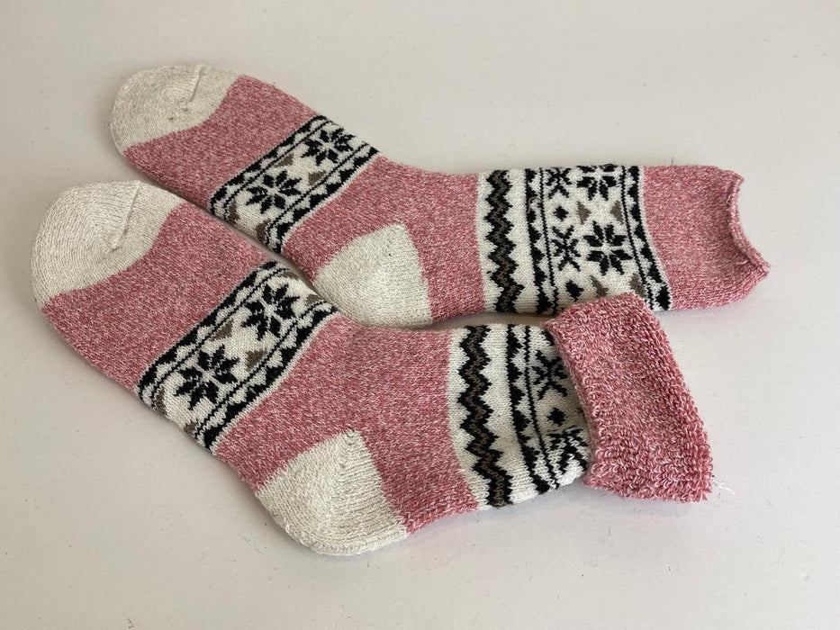 Warm Winter Socks Soft Thermal Sock Wool Heated Sox for Women s7-11