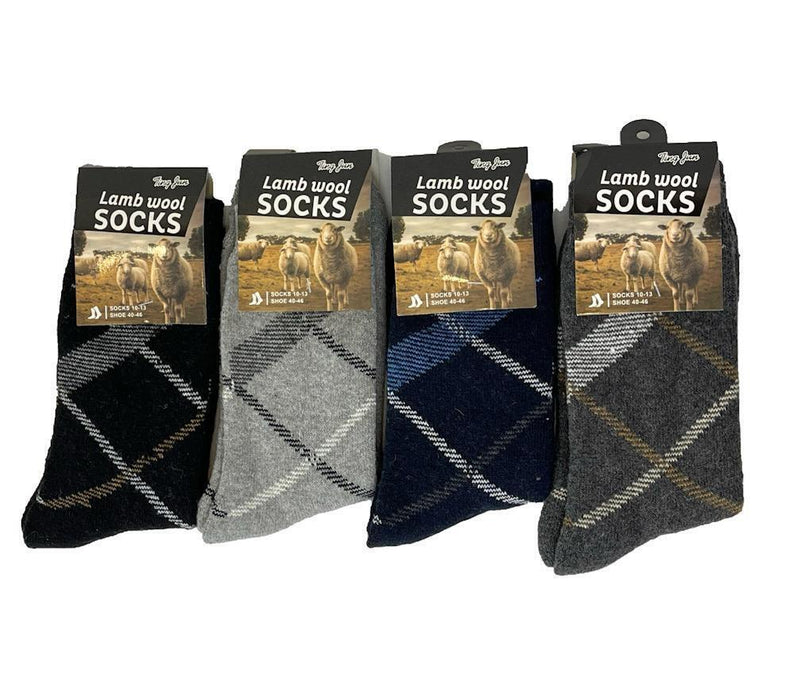 Warm Winter Socks Fur Thermal Sock Men Lamb Wool Heated Sox s6-10