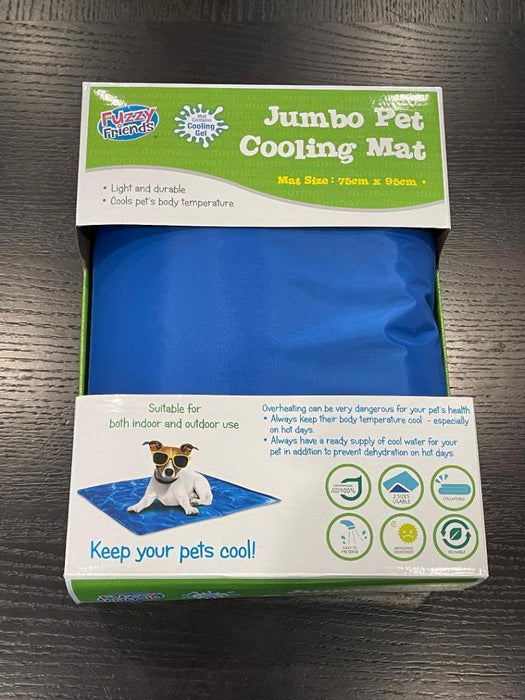 Jumbo Cooling Pet Mat For Dog Cat Pets Non Toxic Cool Gel Pad Summer Bed 75x95cm