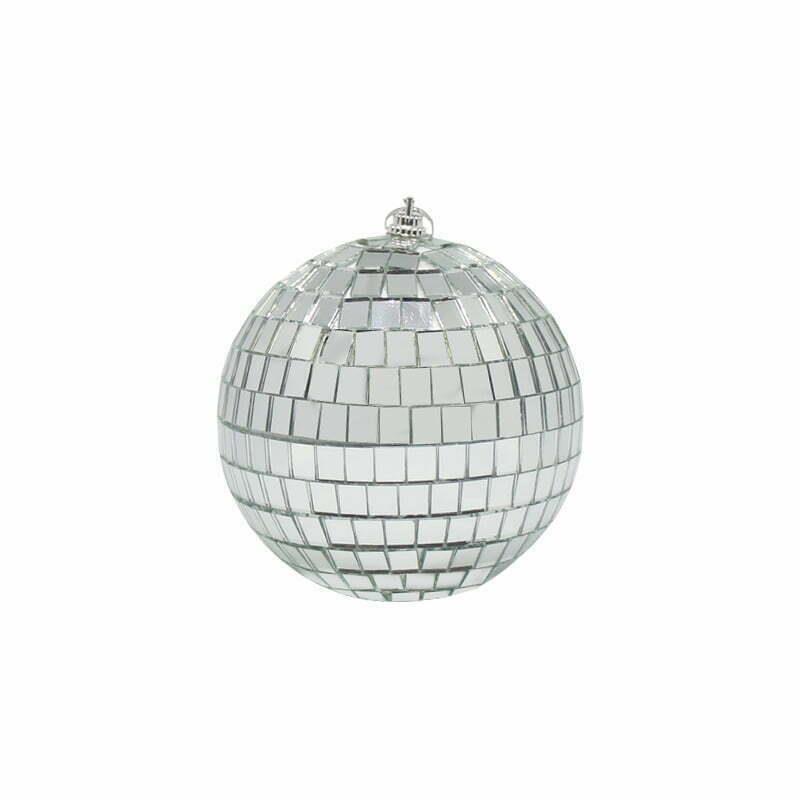 12X Mirror Disco Balls Set Silver Disco Party Decoration Christmas Balls 5cm