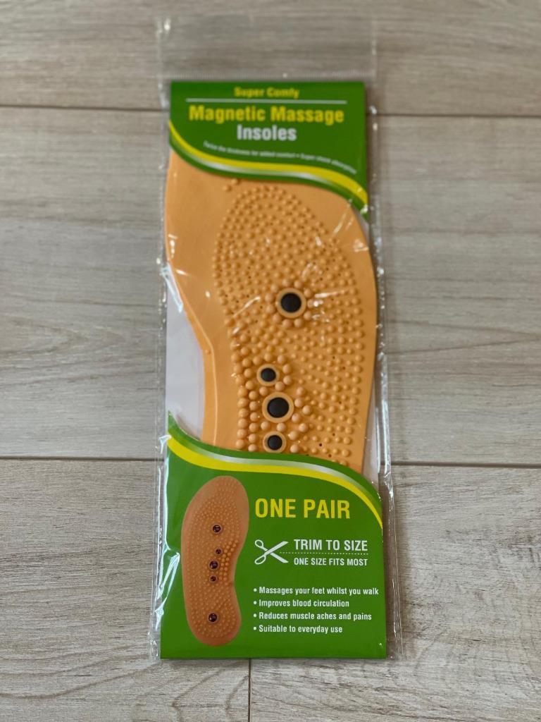 Magnetic Massage Insole Shoes Insoles Insert Pads Acupuncture Points Pain relef