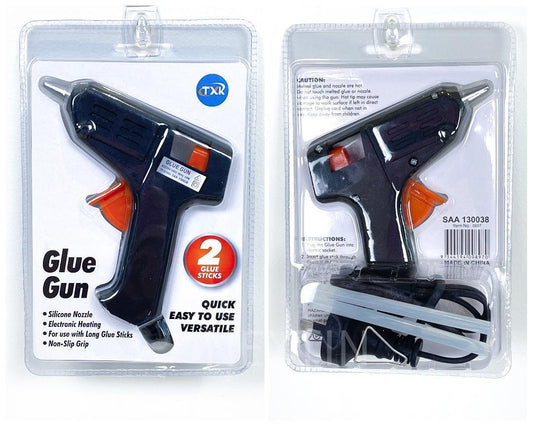 Hot Glue Gun 10W with Glue Sticks Adhesive DIY Projects Home Office Repair Craft