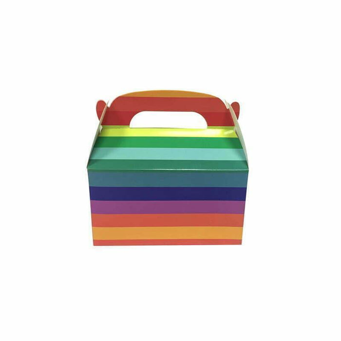 Rainbow Treat Box Party Favor Desert Boxes Lolly Candy Paper Gift Boxes Bulk