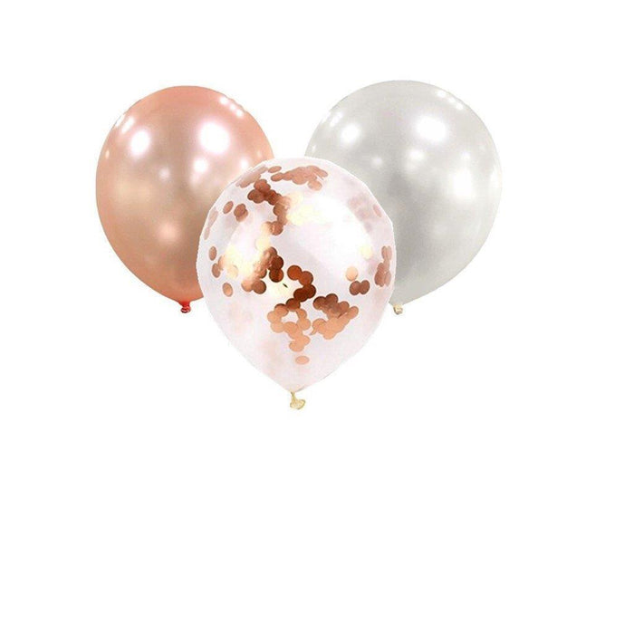 Rose Gold Cream Balloon Confetti Balloons Party Decorations Wedding Birthday