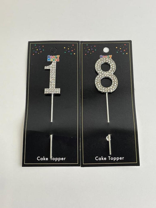 18th Birthday Cake Topper 18 Year Cake Topper Cake Decorations Diamonte