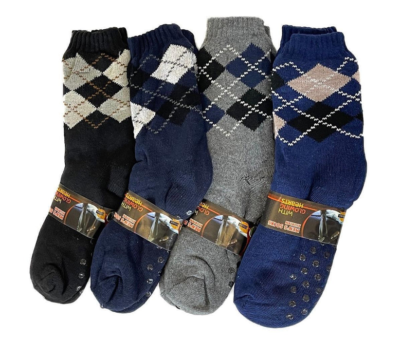 Warm Winter Socks with Fur Men Bed Slipper Sock Soft Thick Fluffy 3 Pairs Pack