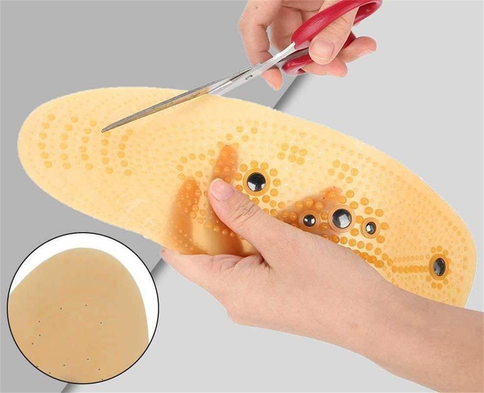 Magnetic Massage Insole Shoes Insoles Insert Pads Acupuncture Points Pain relef