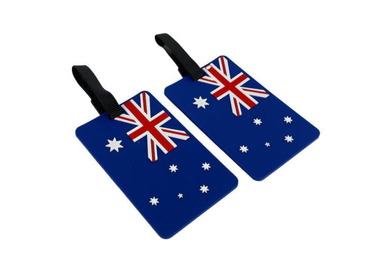 Travel Luggage Tags Australian Flag Name Tag Address ID Labels for Suitcase Bag