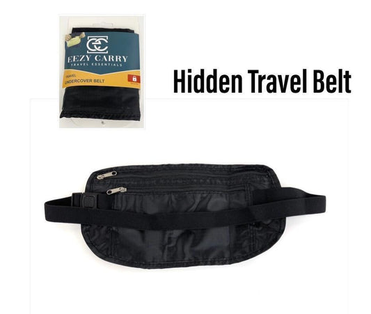 Travel Money Belt Passport Holder Undercover Waist Wallet Secret Security Pouch