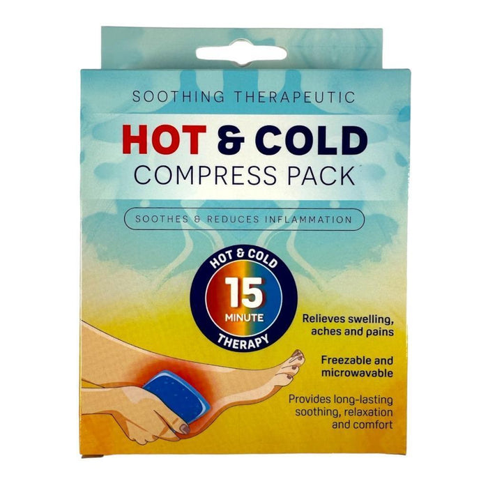 REUSABLE COMPRESS HOT AND COLD PACK PAIN RELIEF FIRST AID THERAPY MIGRAINES