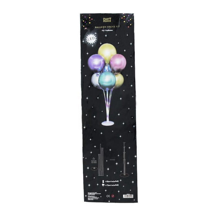 Balloon Stand Kit with Led Light Table Balloons Holder Wedding Birthday Party