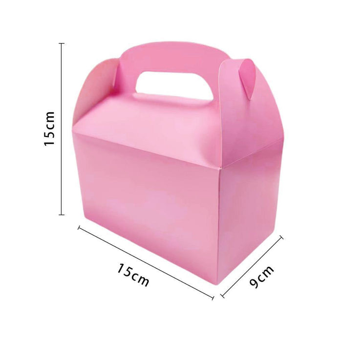 Pink Treat Box Party Favor Desert Boxes Lolly Candy Paper Gift Boxes Bulk