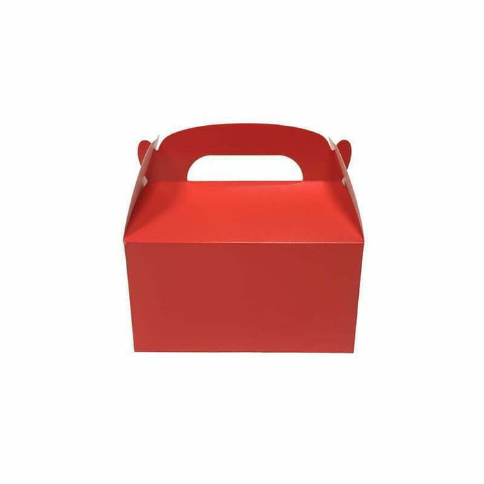 Red Treat Box Party Favor Desert Boxes Lolly Candy Paper Gift Boxes Bulk