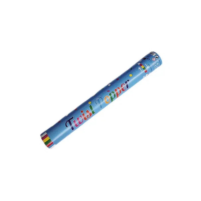 2x Confetti Cannon Popper Multicolour Party Poppers Graduation Birthday Wedding