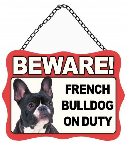 Dog Cat Metal Sign Beware of Dogs Guard Dog on Duty Warning Gate & Home Signs