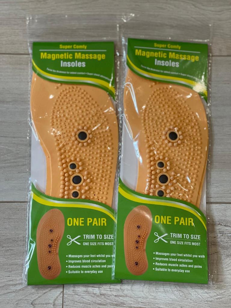 Magnetic Massage Insole Shoes Insoles Insert Pads Acupuncture Points Pain relef
