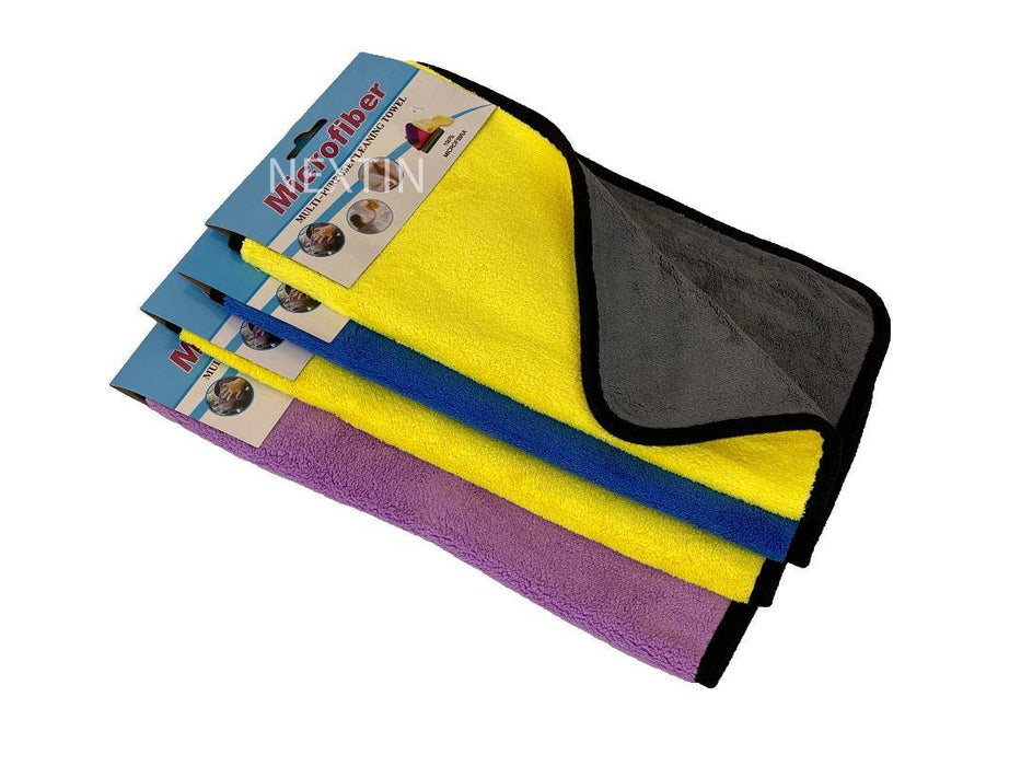 Microfiber Kitchen Tea Towels Double Side Multipurpose Towel Cloths 30cm