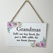 Wooden Home Signs Wall Decor Mum Family Grandmas Friends Signs Country Sign Gift