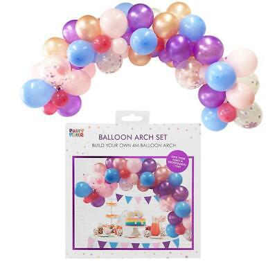 DIY Multicolour Balloon Arch Garland kit Confetti Balloons Party Decoration 81pc