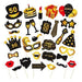 50th Birthday Photo Booth Props Funny Party Supplies Decorations 30pc Gold Black