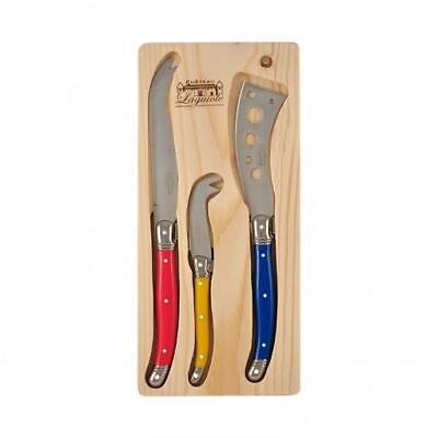 Chateau Laguiole Cheese knife Set Stainless Steel knives Multicolour 3pcs