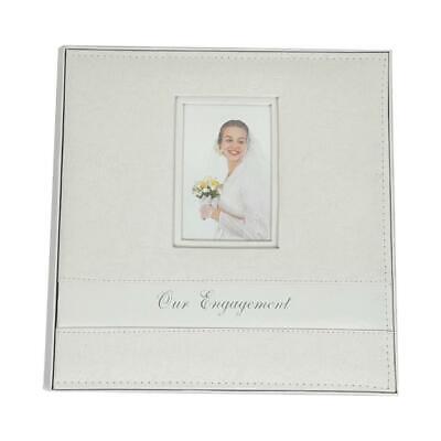 Engagement Photo Album DYI Scrapbook Self Adhesive Front Picture Window 33cm