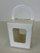 White Candy Lolly Boxes Party Sweet Treats Favour Box Small Gift Box with Window