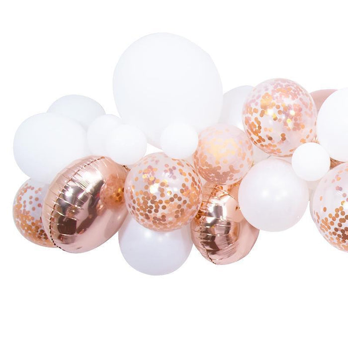 DIY Rose Gold Balloon Arch Garland kit Confetti Balloons Party Decorations 71pc