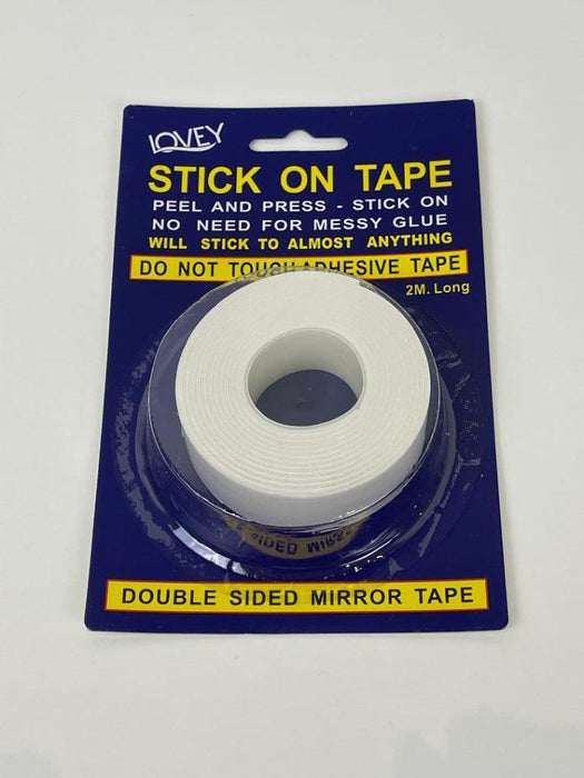 Double Sided Adhesive Sticky Tape Strong Stick on Tape 2m for Craft Scrapbooking