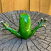 Yoga Frog Figurine Frogs Statue Funny Garden Home Décor Animal Ornament 10cm