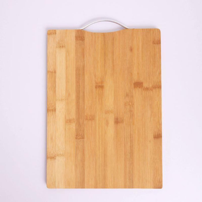 Large Bamboo Chopping Board for Kitchen Serving Cutting Boards Set Wooden 2pcs