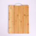 Large Bamboo Chopping Board for Kitchen Serving Cutting Boards Set Wooden 2pcs