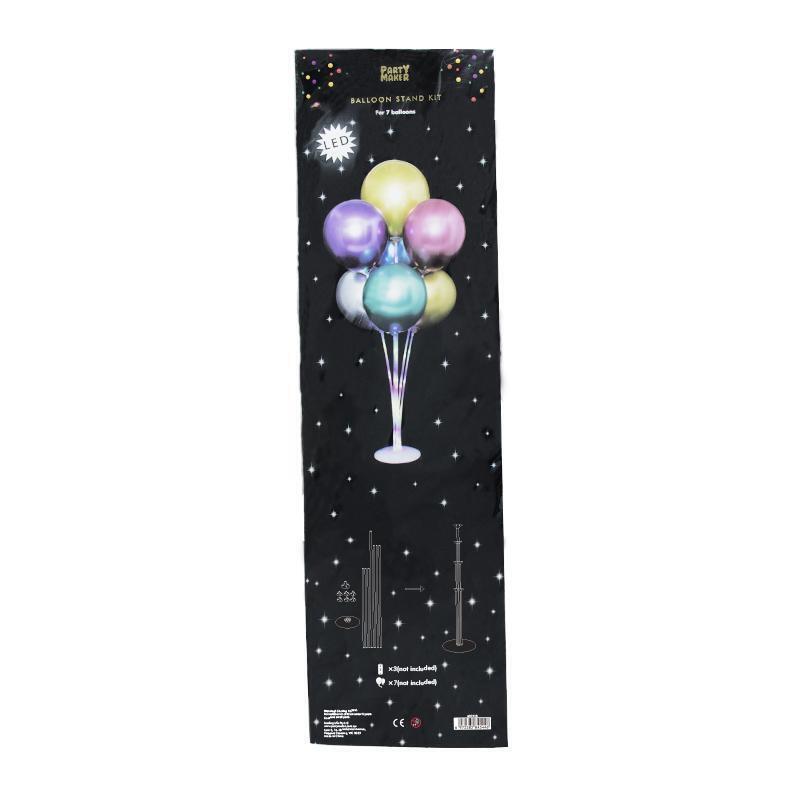 Balloon Stand Kit with Led Light Table Balloons Holder Wedding Birthday Party