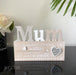 Mum Table Sign Plaque Wood Mum Signs Table Centerpiece Mother's Day Gift 20cm