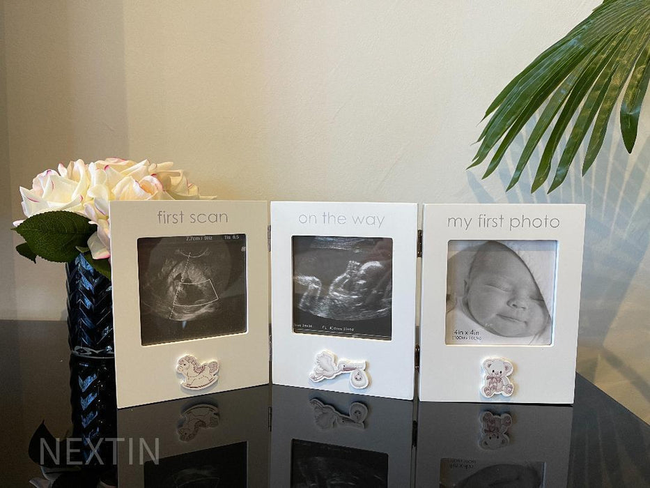 Baby First Photo Frame Ultrasound Picture Sonogram Baby Shower Newborn Gift