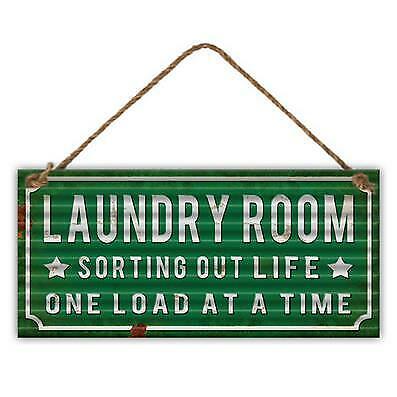 Laundry Room Metal Sign Country Vintage Retro Tin Home Signs Wall Decor Bar Pub